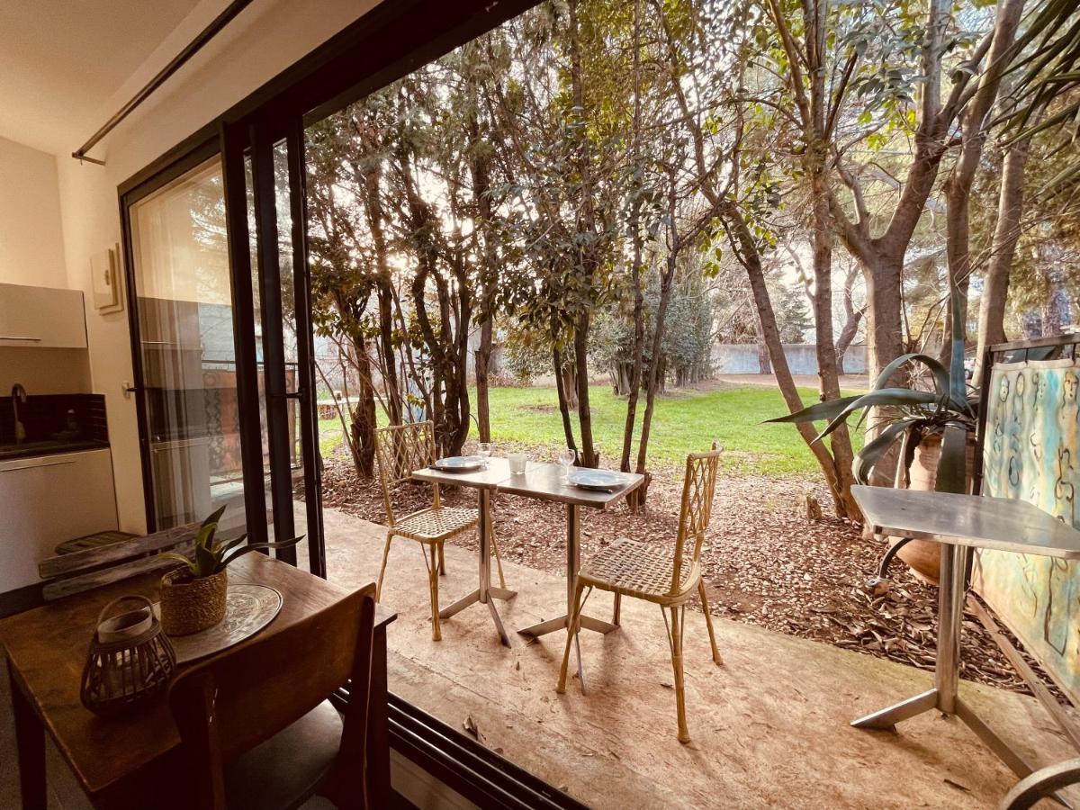 Charmant Studio Loft - Mas Bois Fontaine Nîmes Eksteriør bilde