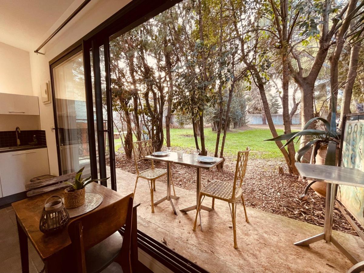 Charmant Studio Loft - Mas Bois Fontaine Nîmes Eksteriør bilde